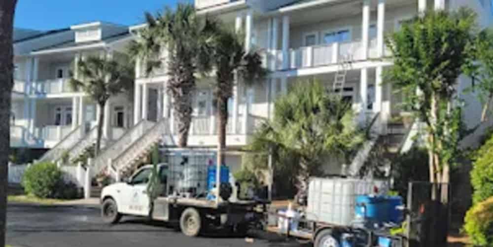 Apartment Complex Pressure Washing image