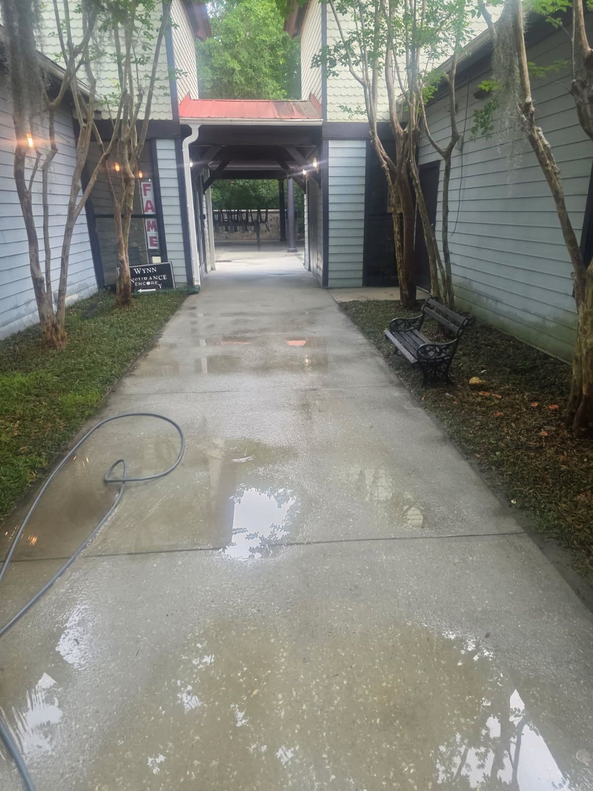 Daycare Courtyard Shines with Expert Pressure Wash image
